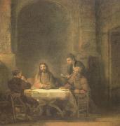 REMBRANDT Harmenszoon van Rijn The Supper at Emmaus (mk05) France oil painting artist